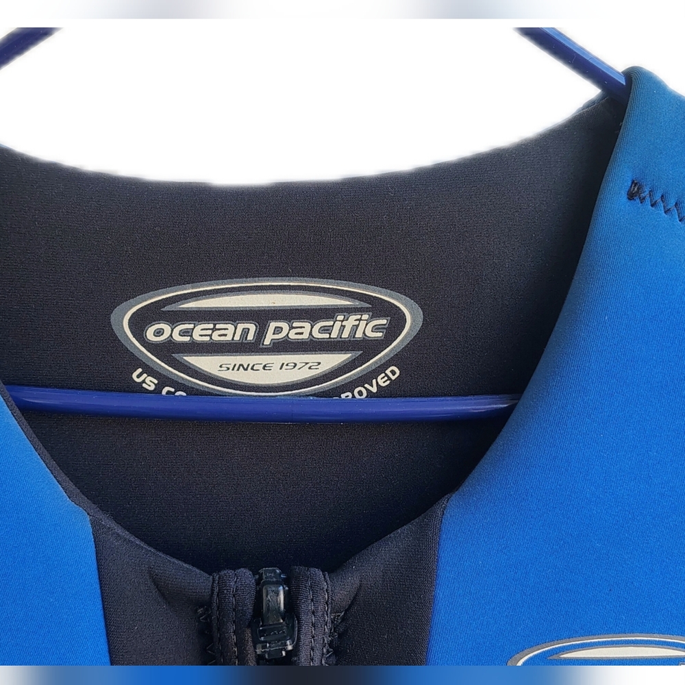 Ocean Pacific (OP) Neoprene Men’s Ski Vest – Blue/Black – Size XL - Picture 4 of 9